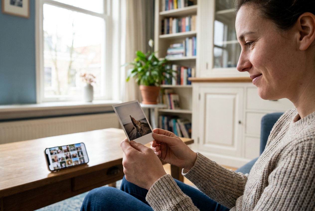 Foto’s afdrukken of digitaal bewaren?