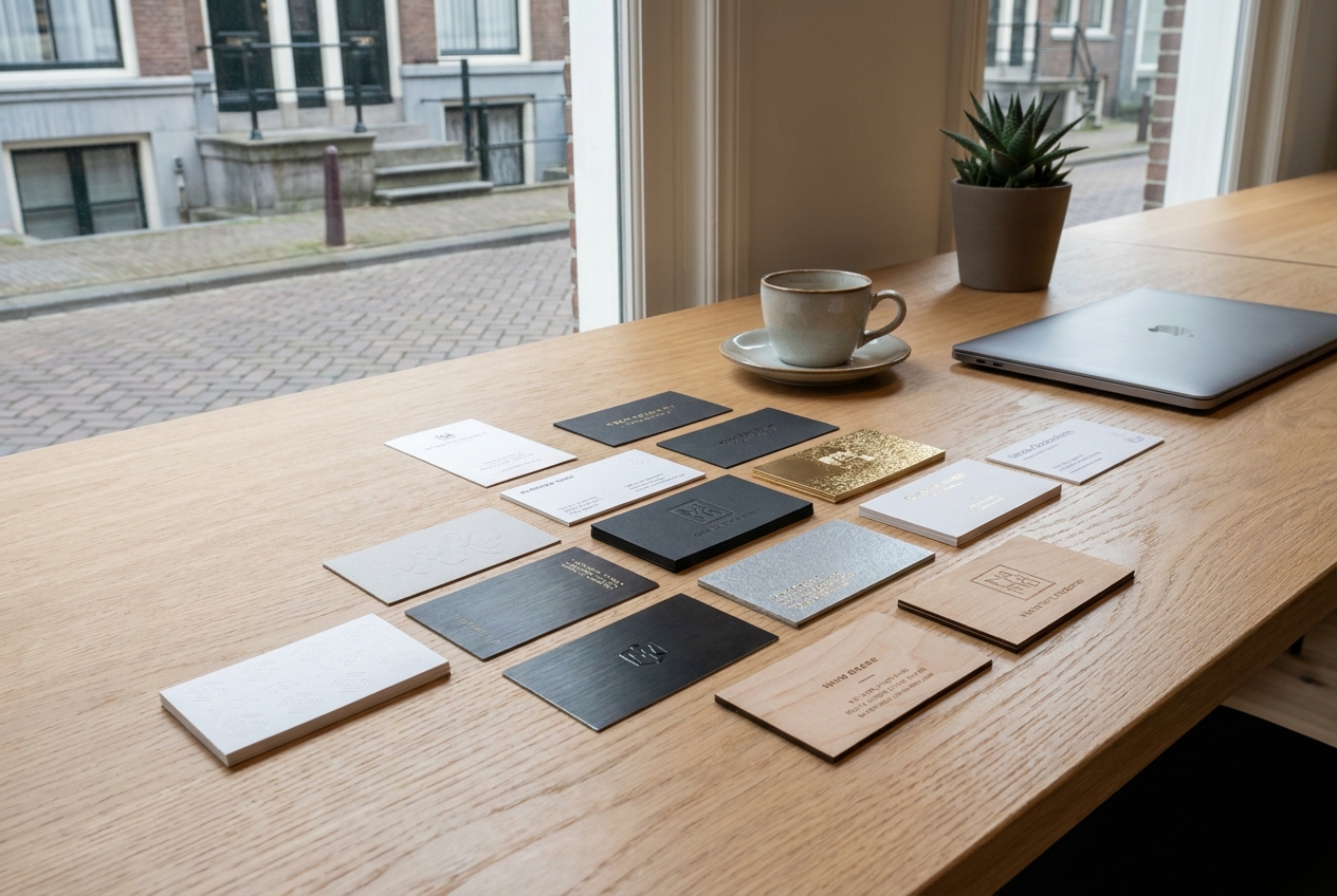 Trends in visitekaartjes van dit moment