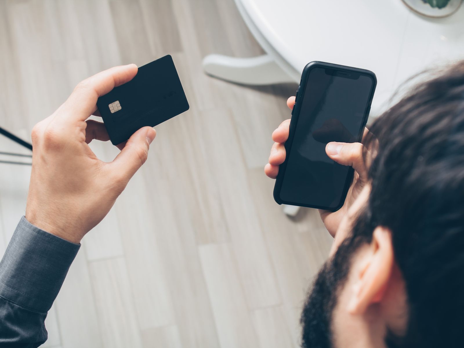 Online betalen met smartphone en creditcard