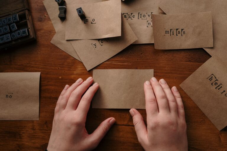 HEMA stempels: stempelsets, letterstempels en een stempel met naam of logo
